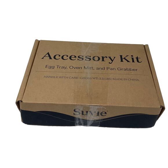 Suvie Accessory Kit Egg Tray Oven Mit And Pan Grabber - Picture 7 of 7